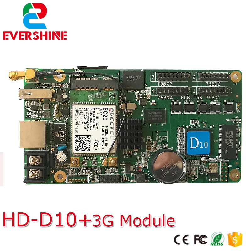 High reliability excellent product D10 HD-D10+ 3G module rgb led sign controller card for Windows, Taxi, advertising led screen
High reliability excellent product D10 HD-D10+ 3G module rgb led sign controller card for Windows, Taxi, advertising led screen