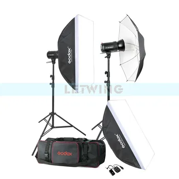 Godox 600W Photo Studio Flash Lighting set (2 x 300W) Photography Strobe Light & Softbox & Light Reflector Portrait Kit
Godox 600W Photo Studio Flash Lighting set (2 x 300W) Photography Strobe Light & Softbox & Light Reflector Portrait Kit