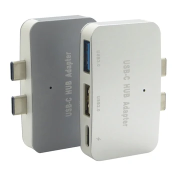 10pcs/lot 3 in 1 Combo Daul USB-C USB 3.1 Type C to 4K 60hz Type C PD Charging Adapter USB 3.0 USB 2.0 Hub for Macbook
10pcs/lot 3 in 1 Combo Daul USB-C USB 3.1 Type C to 4K 60hz Type C PD Charging Adapter USB 3.0 USB 2.0 Hub for Macbook