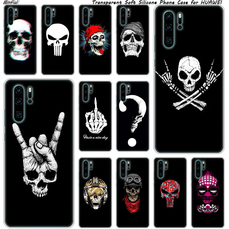 Rock Cool skull Soft Silicone Phone Case for Huawei P30 P20 Pro P10 P9 P8 Lite 2017 P Smart Z Plus 2019 NOVA 3 3i Fashion Cover
Rock Cool skull Soft Silicone Phone Case for Huawei P30 P20 Pro P10 P9 P8 Lite 2017 P Smart Z Plus 2019 NOVA 3 3i Fashion Cover