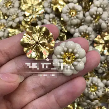 100pcs Drip Oil Flower Metal Button Flatback Decorative Buttons For Clothing Diy Sewing Bags Jewelry Hair Accessories Materials
100pcs Drip Oil Flower Metal Button Flatback Decorative Buttons For Clothing Diy Sewing Bags Jewelry Hair Accessories Materials