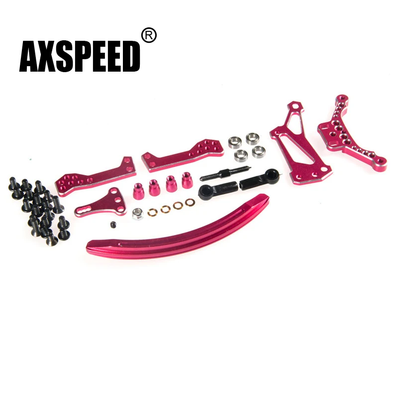 Набор рулевых направляющих розового цвета AXSPEED для радиоуправляемых гусеничных машин 1/10 Sakura D4, RWD
Набор рулевых направляющих розового цвета AXSPEED для радиоуправляемых гусеничных машин 1/10 Sakura D4, RWD