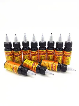 10 Bottle 1oz black Tattoo Ink Pigment Set Kits Body Arts 30ml black Professinal Beauty Permanent Makesup Paints Accesories
10 Bottle 1oz black Tattoo Ink Pigment Set Kits Body Arts 30ml black Professinal Beauty Permanent Makesup Paints Accesories