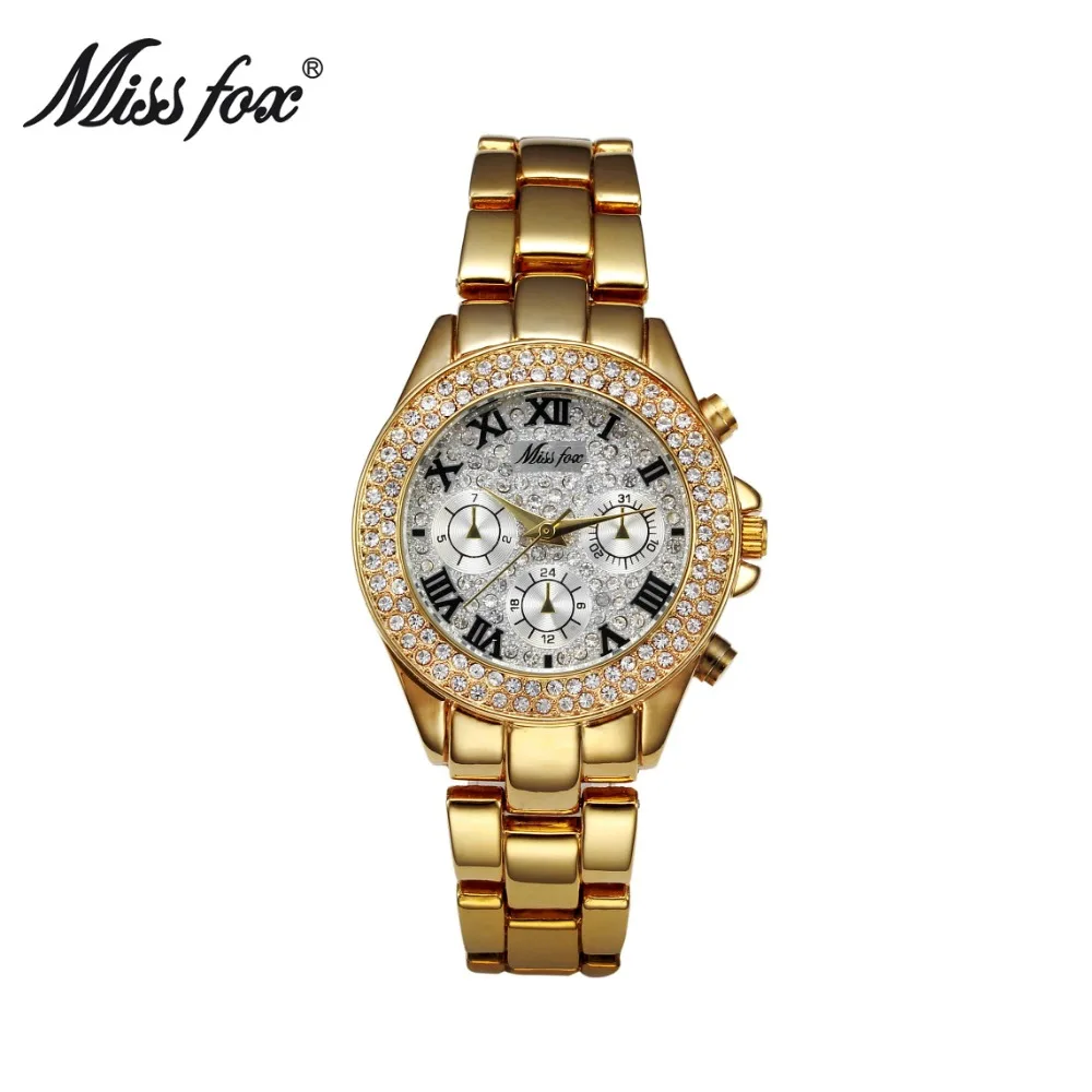 2019 Top Luxury Gold Women Watch Brand Women Fashion Diamond Quartz Watch Ladies Rhinestone Watches Clock New regalos para mujer
2019 Top Luxury Gold Women Watch Brand Women Fashion Diamond Quartz Watch Ladies Rhinestone Watches Clock New regalos para mujer