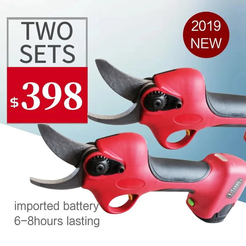 cordless electric pruning shears electric pruner (two sets together) promotion link
cordless electric pruning shears electric pruner (two sets together) promotion link