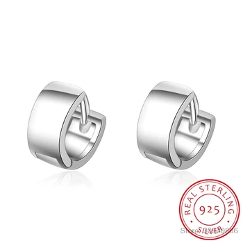 Punk Simple 925 Sterling Silver Small Circles Huggie Hoop Earrings For Women Men Brinco Bijoux Fashion Jewelry Gifts
Punk Simple 925 Sterling Silver Small Circles Huggie Hoop Earrings For Women Men Brinco Bijoux Fashion Jewelry Gifts