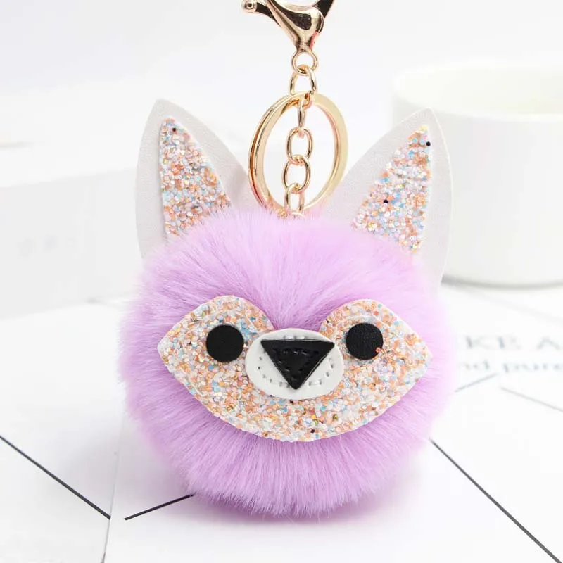 Cute Fur Ball Fox Keychain Pom Pom Key Chain Handbag Purse Fluffy Key Ring Bag Car Key Holder Porte Clef Llaveros For Girls
Cute Fur Ball Fox Keychain Pom Pom Key Chain Handbag Purse Fluffy Key Ring Bag Car Key Holder Porte Clef Llaveros For Girls