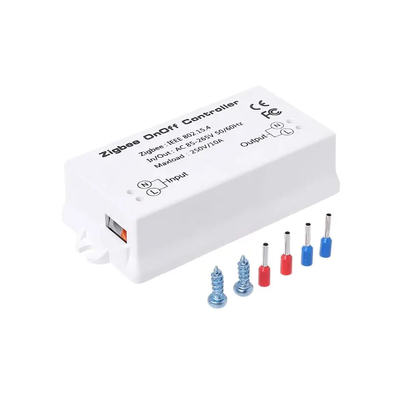 Zigbee On/Off Controller Smart Switch APP Remote Control Smart Home Module AC85-265V 10A
Zigbee On/Off Controller Smart Switch APP Remote Control Smart Home Module AC85-265V 10A