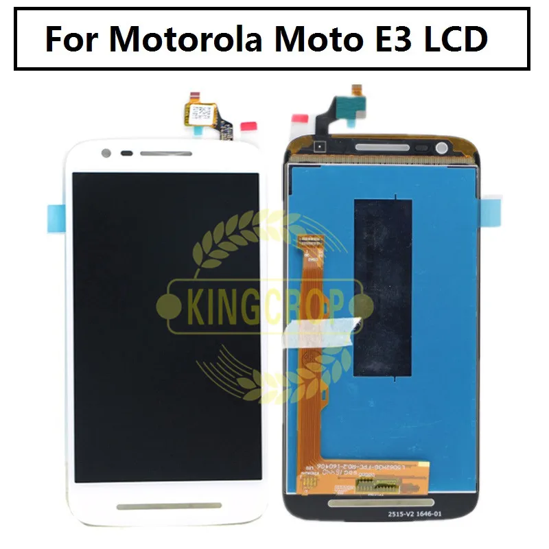 NEW Black/White For Motorola Moto E3 XT1700 XT1706 LCD Display + Touch Screen Digitizer Full Assembly Replacement Free shipping
NEW Black/White For Motorola Moto E3 XT1700 XT1706 LCD Display + Touch Screen Digitizer Full Assembly Replacement Free shipping