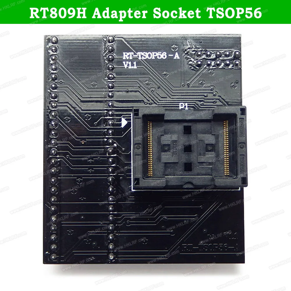 RT-TSOP56-A V1.1 Adapter Socket for RT809H USB Universal Programmer TSOP56 Adapter
RT-TSOP56-A V1.1 Adapter Socket for RT809H USB Universal Programmer TSOP56 Adapter