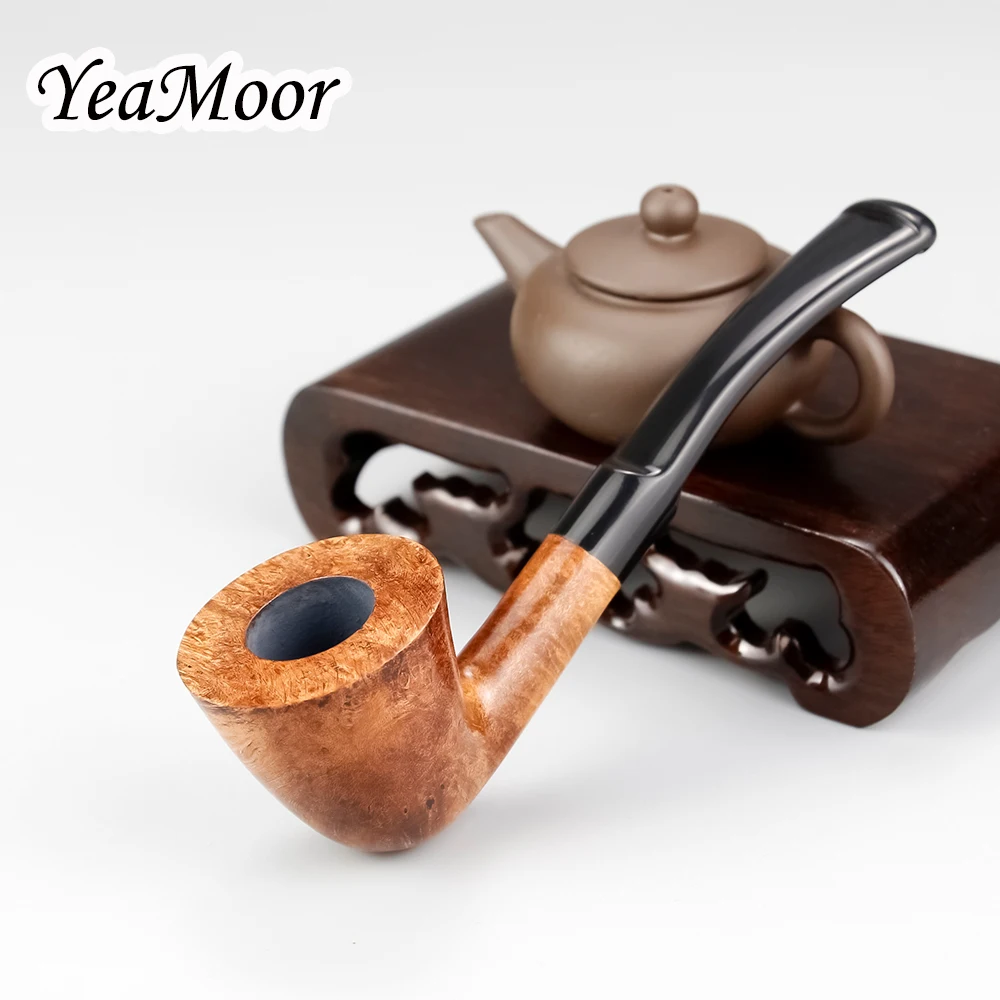 New Mini Bent Briar Pipe 100 cleaners free Tobacco Smoking Pipe 9mm Filter Tobacco Pipe Deplanate Mouth Briar Wood Pipe Set
New Mini Bent Briar Pipe 100 cleaners free Tobacco Smoking Pipe 9mm Filter Tobacco Pipe Deplanate Mouth Briar Wood Pipe Set