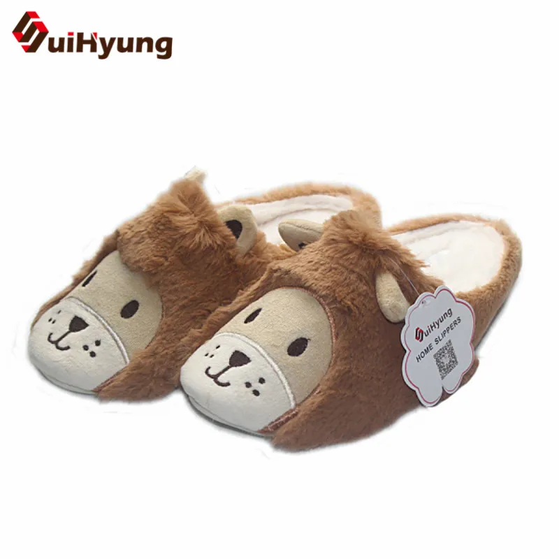 Suihyung New Women Men Winter Warm Indoor Shoes Home Slippers Cute Cartoon Lion Shape Non-slip Soft Sole Lovers Indoor Slippers
Suihyung New Women Men Winter Warm Indoor Shoes Home Slippers Cute Cartoon Lion Shape Non-slip Soft Sole Lovers Indoor Slippers