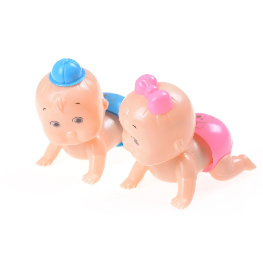 1Pcs Plastic Boy Girl Wind up Crawling Crawl Clockwork Toy Doll Kid Party Gift For Baby
1Pcs Plastic Boy Girl Wind up Crawling Crawl Clockwork Toy Doll Kid Party Gift For Baby