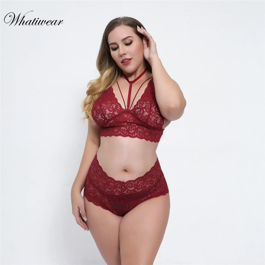 Sexy Lace Halter Full Cup Women Underwear Set Seamless Embroidery Plus Size Sexy lingerie Bra Set Women Bra and Panty
Sexy Lace Halter Full Cup Women Underwear Set Seamless Embroidery Plus Size Sexy lingerie Bra Set Women Bra and Panty