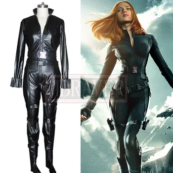 Movie Captain America The Winter Soldier Black Widow Cosplay Costume Custom Made Any Size
Movie Captain America The Winter Soldier Black Widow Cosplay Costume Custom Made Any Size