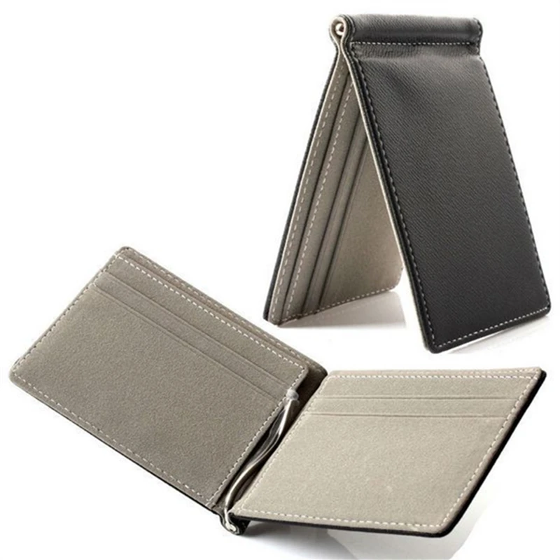 1pcs New Fashion Men Wallet ID Holders Card Bag PU Wallet