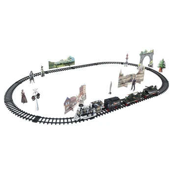 NICEXMAS 1 Set Rail Train Classic Remote Control Rail Train for Toy Kids Christmas Gift
NICEXMAS 1 Set Rail Train Classic Remote Control Rail Train for Toy Kids Christmas Gift