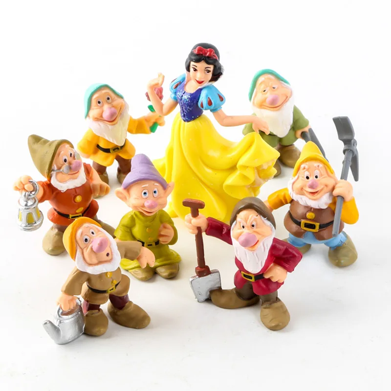 8Pcs/Set 5-10CM Princess Snow White and the Seven Dwarfs Figure Toy Model Doll for Kids
8Pcs/Set 5-10CM Princess Snow White and the Seven Dwarfs Figure Toy Model Doll for Kids