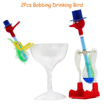 2 Pcs Drinking Bird Novelty Drinking Water Birds Happy Bobbing Drinking Bird Toy Adult Anti Stress Novelty Gift with Glass Cup
2 Pcs Drinking Bird Novelty Drinking Water Birds Happy Bobbing Drinking Bird Toy Adult Anti Stress Novelty Gift with Glass Cup