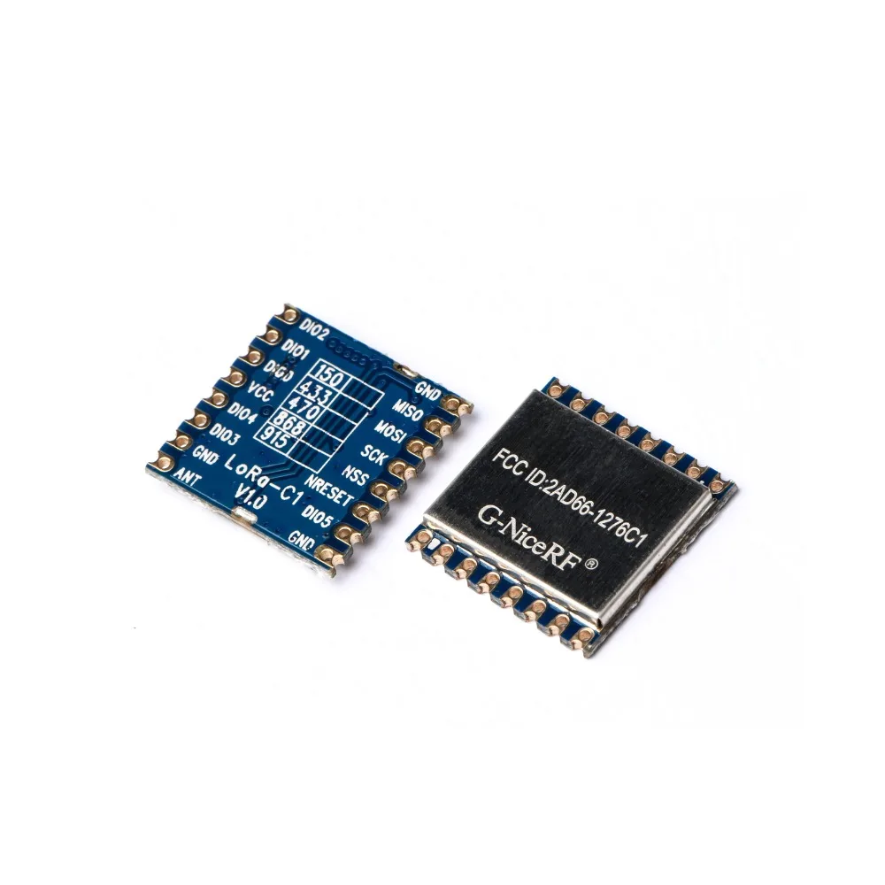 NiceRF 4PCS LoRa1276-C1+spring antenna 915mhz LoRa SX1276 Module 915MHz 20dBm 4Km in Open Area 915MHz/868MHz FCC
NiceRF 4PCS LoRa1276-C1+spring antenna 915mhz LoRa SX1276 Module 915MHz 20dBm 4Km in Open Area 915MHz/868MHz FCC