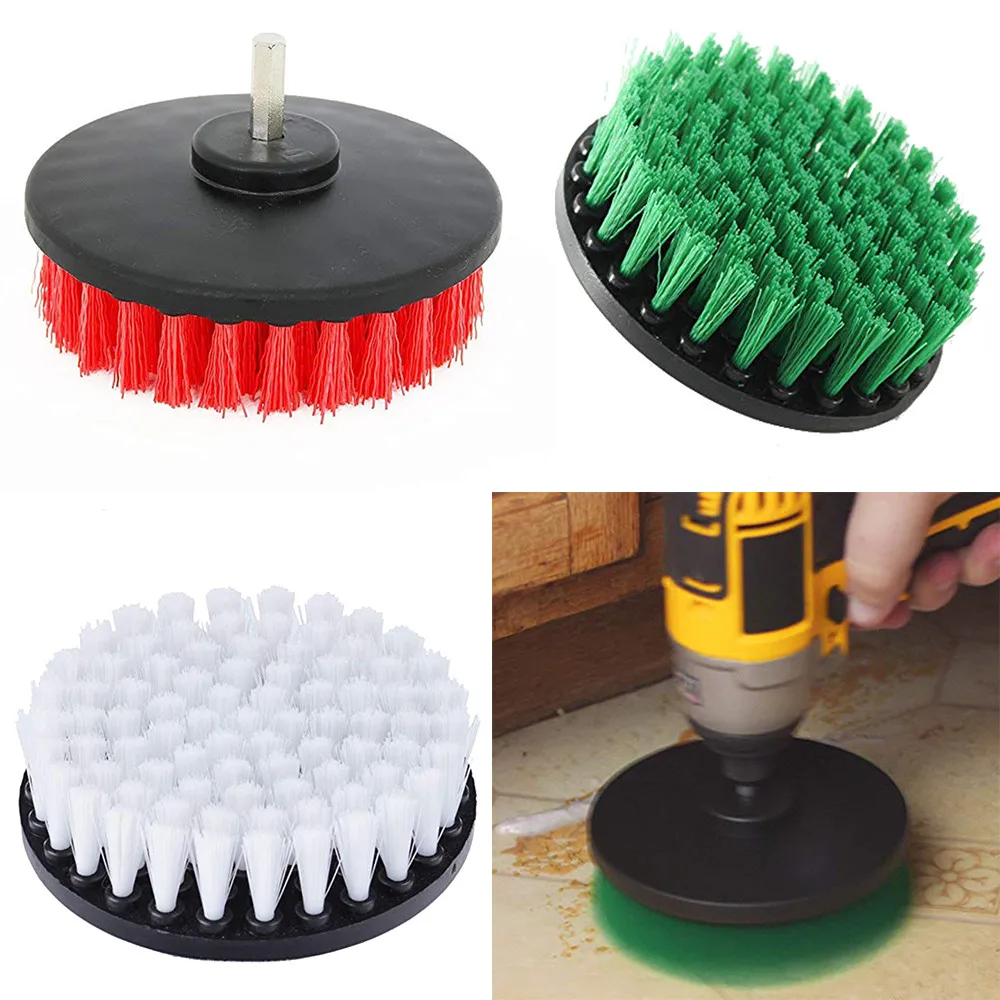 1Pcs 5 Inch Electric Drill Brush Plastic Round Cleaning Brush For Carpet Glass Car Tires Nylon Brushes Power Scrubber Drill
1Pcs 5 Inch Electric Drill Brush Plastic Round Cleaning Brush For Carpet Glass Car Tires Nylon Brushes Power Scrubber Drill