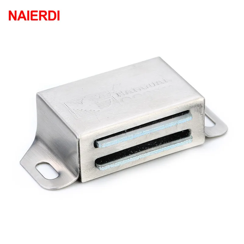 4PCS NAIERDI-519 Stainless Steel Magnetic Cabinet Catches Push to Open Touch Kitchen Door Stop Damper Buffers With Screws
4PCS NAIERDI-519 Stainless Steel Magnetic Cabinet Catches Push to Open Touch Kitchen Door Stop Damper Buffers With Screws