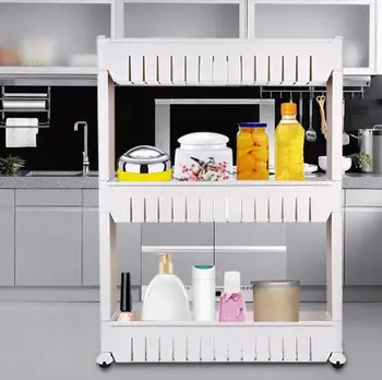 Multipurpose Shelf with Removable Wheels Crack Rack Bathroom Storage Storage Rack Shelf Multi-layer Refrigerator Side Shelf
Multipurpose Shelf with Removable Wheels Crack Rack Bathroom Storage Storage Rack Shelf Multi-layer Refrigerator Side Shelf