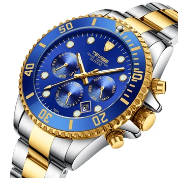 Mechanical Watch Men Sport Multi-function Dials Automatic Watch Steel Bracelet Men Wristwatch Male Clock Relogio Masculino
Mechanical Watch Men Sport Multi-function Dials Automatic Watch Steel Bracelet Men Wristwatch Male Clock Relogio Masculino