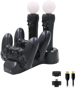 Free Shipping 2017 Newest Gamepad charger 4 in 1 Charger USB Charging Dock Station Stand for PS4 PS VR Controllers
Free Shipping 2017 Newest Gamepad charger 4 in 1 Charger USB Charging Dock Station Stand for PS4 PS VR Controllers