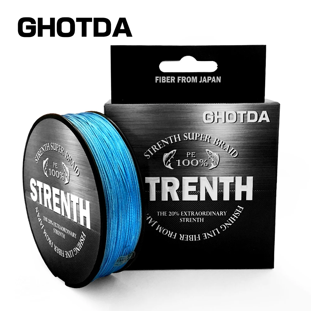 GHOTDA 9/8/4 Strands Braided Fishing Lines PE 100M 4 Strand 8 Strand 9 Strand Weaves Multifilament Fishing Rope
GHOTDA 9/8/4 Strands Braided Fishing Lines PE 100M 4 Strand 8 Strand 9 Strand Weaves Multifilament Fishing Rope