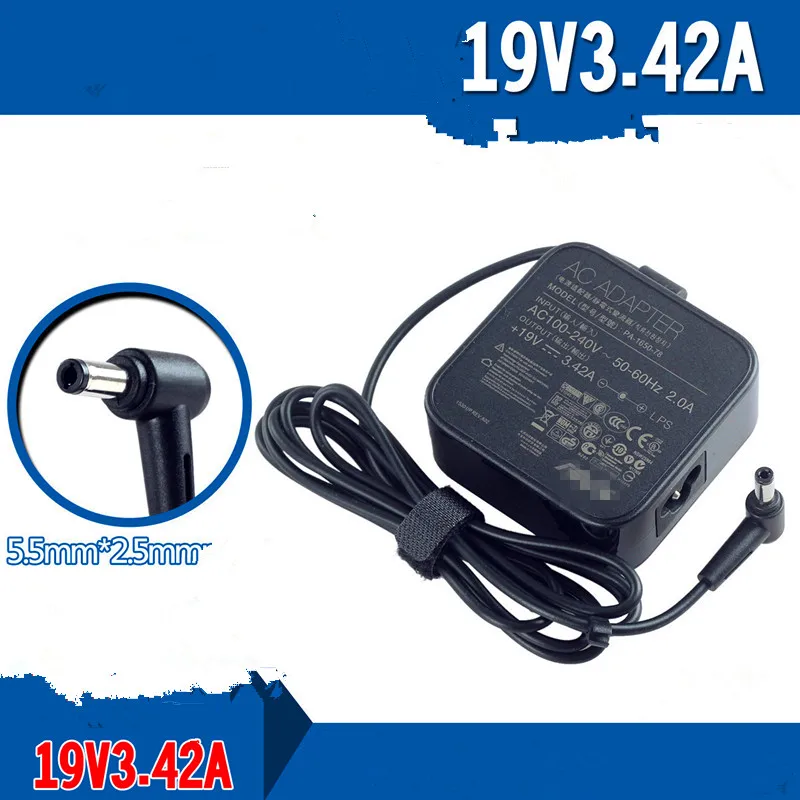 NEW Original OEM 65W 19V 3.42A AC Adapter Charger for ASUS Zenbook UX303LA Series PA-1650-78 Ultrabook
NEW Original OEM 65W 19V 3.42A AC Adapter Charger for ASUS Zenbook UX303LA Series PA-1650-78 Ultrabook