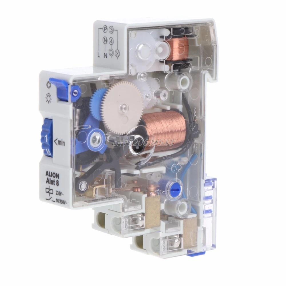 AC 110-230V 7 Min DIN Rail Staircase Din Rail Relay Switch Time Timer Corridor Controller Time Switches R06 Drop Ship
AC 110-230V 7 Min DIN Rail Staircase Din Rail Relay Switch Time Timer Corridor Controller Time Switches R06 Drop Ship