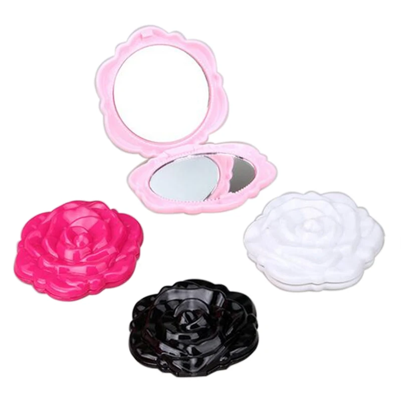 1pc 5 Colors Portable Travel Cute Rose Shape Folding Pocket Mirror Double Sided 3D Makeup Cosmetic Mirror for Makeup Tools
1pc 5 Colors Portable Travel Cute Rose Shape Folding Pocket Mirror Double Sided 3D Makeup Cosmetic Mirror for Makeup Tools