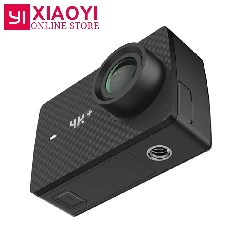 

[International Edition] YI 4K Plus Action Camera 4K+ Sports Action Camera 155 Degree 2.19" 4K/60fps Ambarella H2 Chip EIS USB3.0