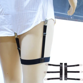 Antiskid garter belt for men's shirts polyester material clip leg ring clip lengthened Suspender Shirt
Antiskid garter belt for men's shirts polyester material clip leg ring clip lengthened Suspender Shirt