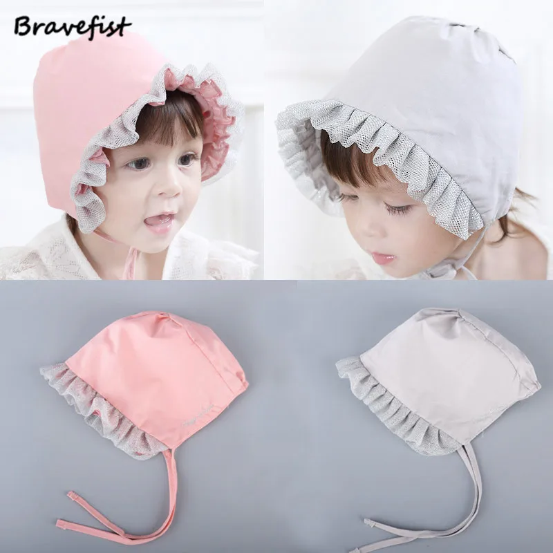 Spring 0-12M Solid Sweet Lovely Princess Children Kids Girls Baby Hat Beanie New Lace Caps New Korean Style Cotton Newborn Hats
Spring 0-12M Solid Sweet Lovely Princess Children Kids Girls Baby Hat Beanie New Lace Caps New Korean Style Cotton Newborn Hats