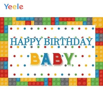 Yeele Toy Brick Lego Kids Birthday Party Portrait Photography Background Customized Photographic Backdrop For Photo Studio
Yeele Toy Brick Lego Kids Birthday Party Portrait Photography Background Customized Photographic Backdrop For Photo Studio