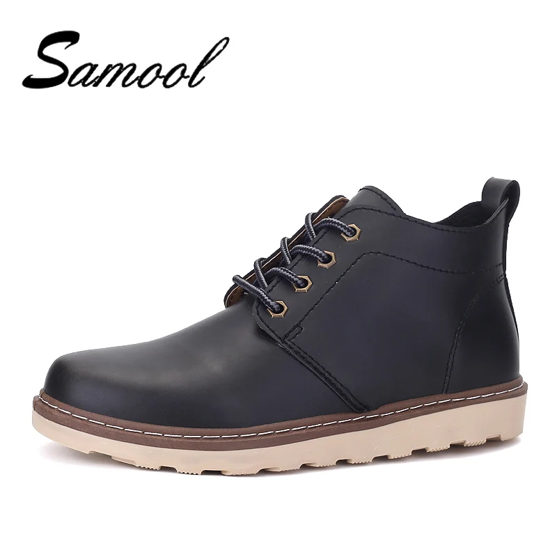 2018 New Martin Boots Men Leather Solid Color Shoes Mens Motorcycle Wear Resistant Boots Riding Males Lace-Up Outdoor Shoes Lx5
2018 New Martin Boots Men Leather Solid Color Shoes Mens Motorcycle Wear Resistant Boots Riding Males Lace-Up Outdoor Shoes Lx5