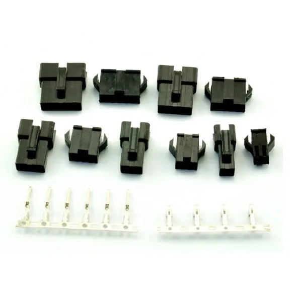 100sets/lot SM 2/3/4/5/6Pin 2.54 Female and Male JST 2.54MM SM2.54 connector 6 in 1 connectors
100sets/lot SM 2/3/4/5/6Pin 2.54 Female and Male JST 2.54MM SM2.54 connector 6 in 1 connectors