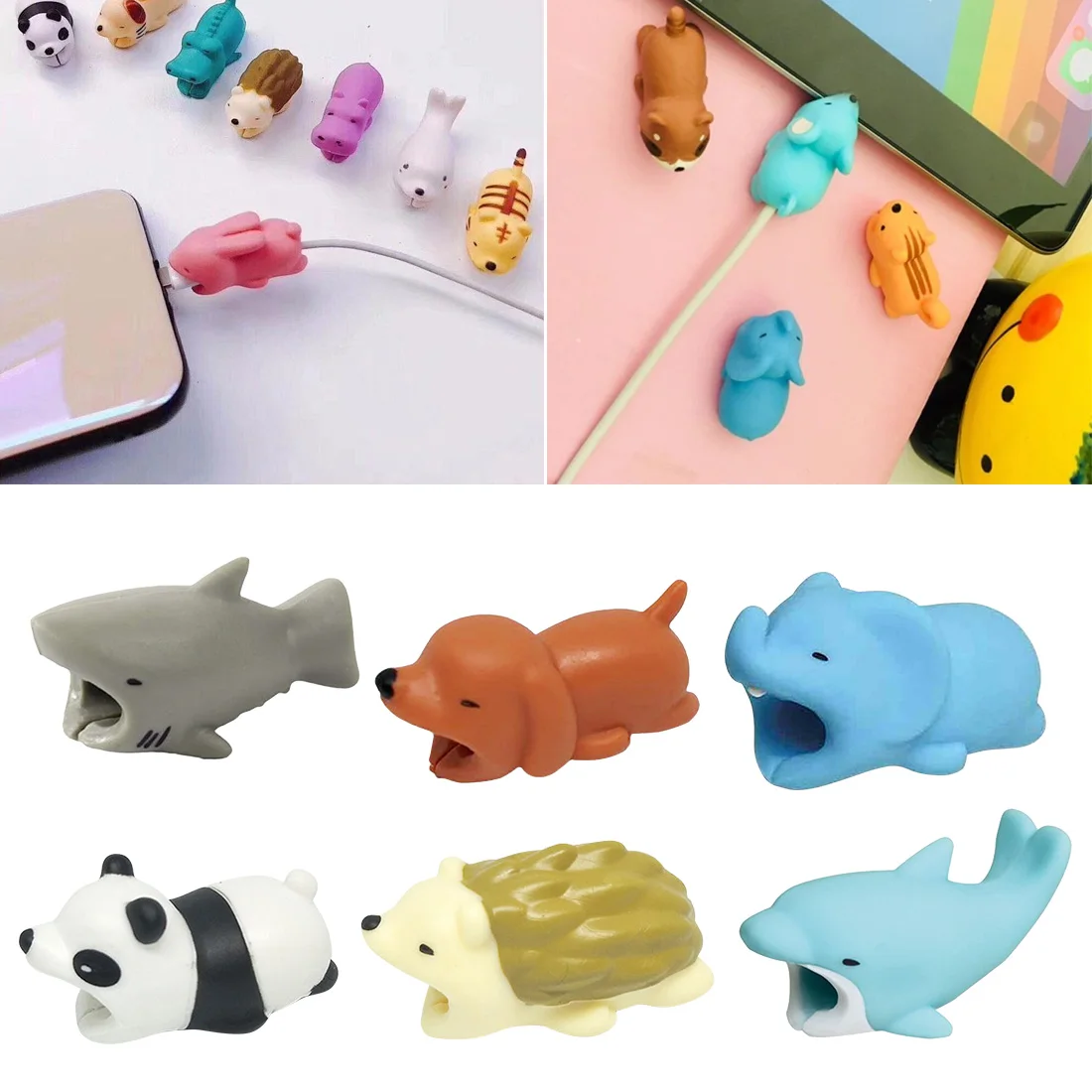Cute Animal Cartoon Anti Breaking Protective Cover for Figure USB Cable USB Charger Cable Earphones Cable Protective Sleeve
Cute Animal Cartoon Anti Breaking Protective Cover for Figure USB Cable USB Charger Cable Earphones Cable Protective Sleeve