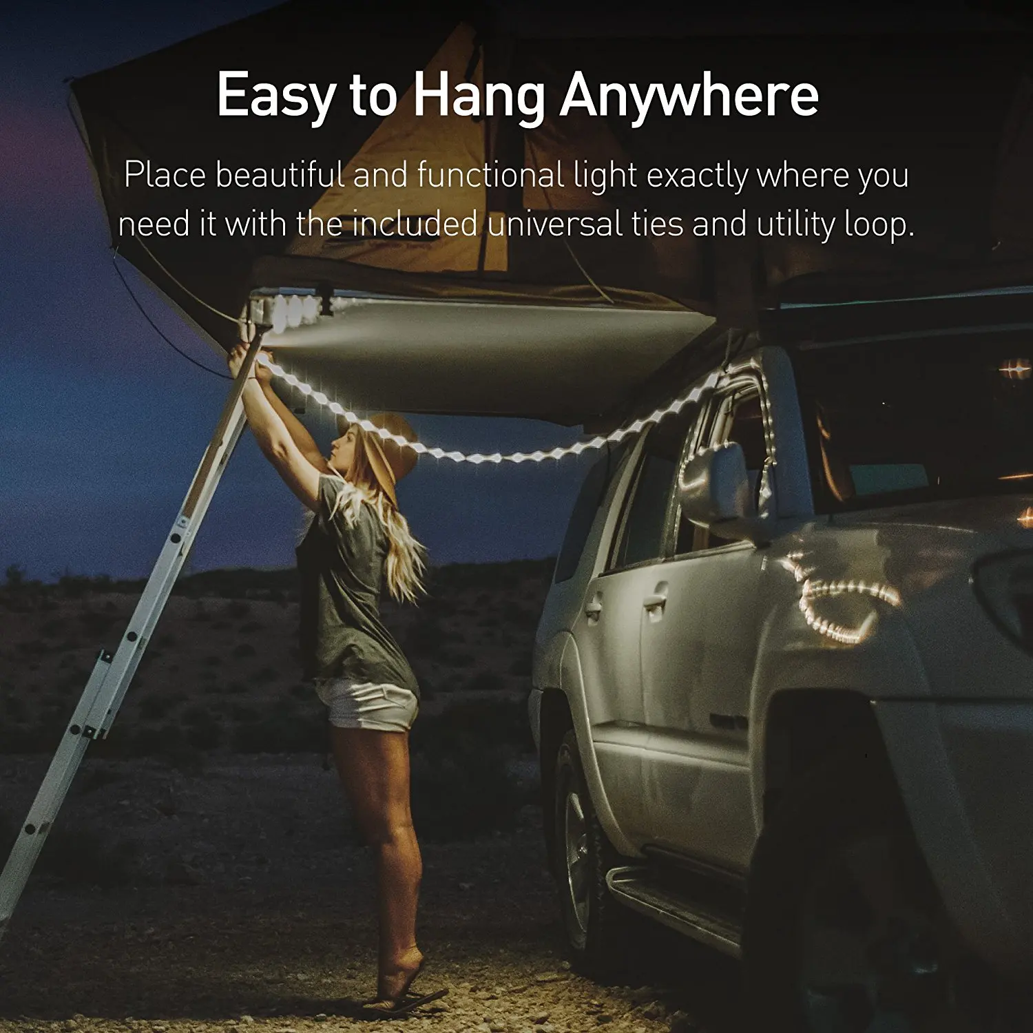NEW LED Light Rope - USB Powered Outdoor LED String + Camping Lantern - Waterproof Lights for Tents, Hiking, Safety, Emergen
NEW LED Light Rope - USB Powered Outdoor LED String + Camping Lantern - Waterproof Lights for Tents, Hiking, Safety, Emergen