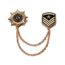 Vintage Star Trendy Brooch Pins Suit Shirt Gothic Bronze Military Medal Birthday Gift Brooches Men Jewelry B-0229
Vintage Star Trendy Brooch Pins Suit Shirt Gothic Bronze Military Medal Birthday Gift Brooches Men Jewelry B-0229