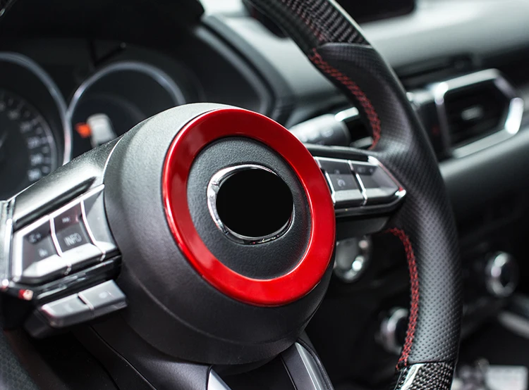 For Mazda CX-5 CX5 M3 Axela 2017 2018 Steering Wheel Car Logo Frame Sticker Cover Trim Car Styling Auto Parts
For Mazda CX-5 CX5 M3 Axela 2017 2018 Steering Wheel Car Logo Frame Sticker Cover Trim Car Styling Auto Parts