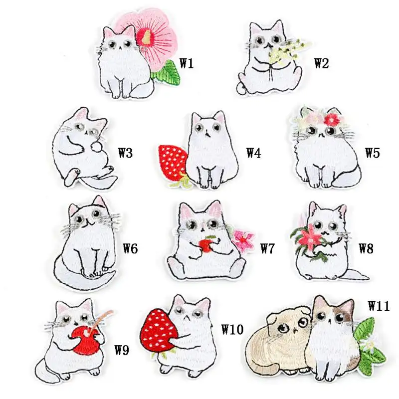 DIY Cat Animal Head Patchwork Patch Embroidered Patches For Clothing Iron On For Close Shoes Bags Badges Embroidery
DIY Cat Animal Head Patchwork Patch Embroidered Patches For Clothing Iron On For Close Shoes Bags Badges Embroidery