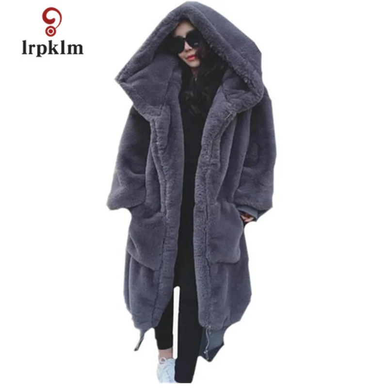 2018 New Fashion Women Winter Coats Whole Leather Rex Rabbit fur Coat Hooded Large Size Loose Warm Fur Long Coat PQ338
2018 New Fashion Women Winter Coats Whole Leather Rex Rabbit fur Coat Hooded Large Size Loose Warm Fur Long Coat PQ338