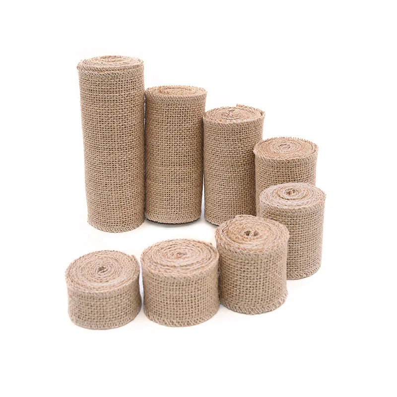 3-15cm Width 2M Natural Jute Burlap Hessian Ribbon Roll Vintage Rustic Wedding Christmas Gift Wrapping Festival Party Decoration
3-15cm Width 2M Natural Jute Burlap Hessian Ribbon Roll Vintage Rustic Wedding Christmas Gift Wrapping Festival Party Decoration