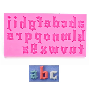 26 letters shaped 3D fondant cake silicone mold for polymer clay molds chocolate pastry candy making decoration tools F1185
26 letters shaped 3D fondant cake silicone mold for polymer clay molds chocolate pastry candy making decoration tools F1185