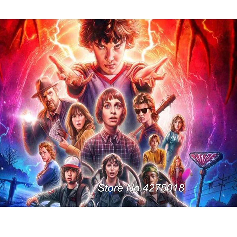 DIY Diamond Painting Cross Stitch horror stranger things Square Diamond Embroidery Home Decoration 5D Diamond Mosaic Kit CF803
DIY Diamond Painting Cross Stitch horror stranger things Square Diamond Embroidery Home Decoration 5D Diamond Mosaic Kit CF803