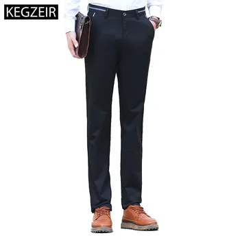 2019 New Brand Clothing Mens Business Pants Classic Fashion Casual Men Trousers Autumn Summer Stretch Khaki Pants Men Plus Size
2019 New Brand Clothing Mens Business Pants Classic Fashion Casual Men Trousers Autumn Summer Stretch Khaki Pants Men Plus Size
