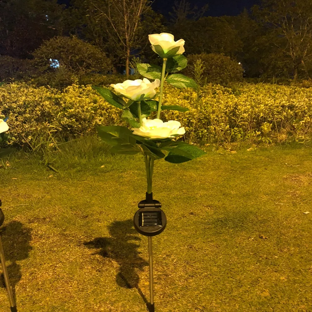3 Camellia Flower Lights Outdoor Solar Backyard Garden Stake Light Waterproof Solar Powered for Home Landscape Decoration Lamp
3 Camellia Flower Lights Outdoor Solar Backyard Garden Stake Light Waterproof Solar Powered for Home Landscape Decoration Lamp